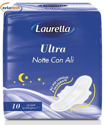 LAURELLA ASSORBENTI ULTRA ALI NOTTE NEW 10 PZ