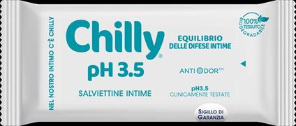 CHILLY SALVIETTE INTIME PH 3,5 12PZ