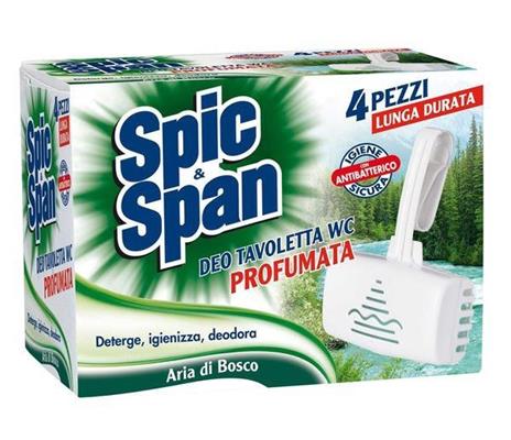 SPIC & SPAN DEO TAVOLETTA WC ARIA DI BOSCO PZ 4