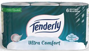 TENDERLY CARTA IGIENICA ULTRA COMFORT 6 ROTOLI 3 VELI