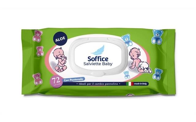 SOFFICE BABY 72 PZ POP-UP ALOE