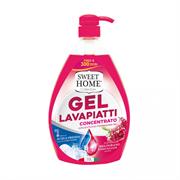 SWEET HOME GEL LAVAPIATTI ANTIBATTERICO C/DISPENSER MELOGRANO 10