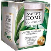 SWEET HOME CANDELA PROFUMATA GELSOMINO TUBEROSA 110GR