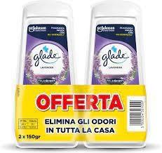 GLADE ASSORBIODORI BIPACCO ASS.(3LAVANDA-3MUGHETTO) 2X150GR