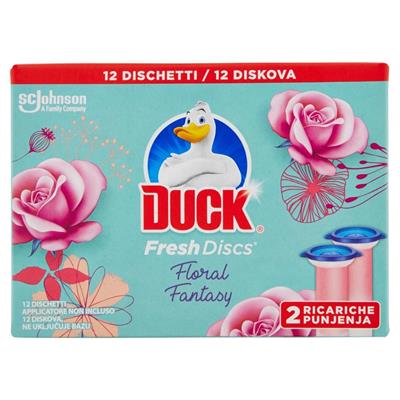 DUCK FRESH DISCS  DOPPIA  RICARICA LAVANDA FIORITURA 2 PZ