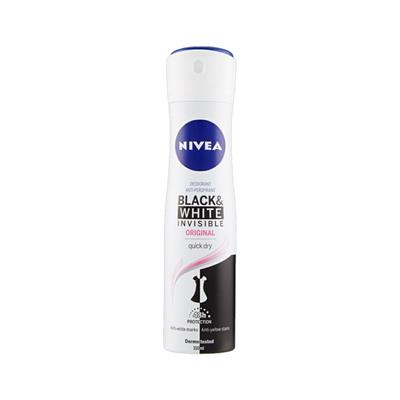 NIVEA DEO INVISIBLE BLACK - WHITEORIGINAL SPRAY ML 150