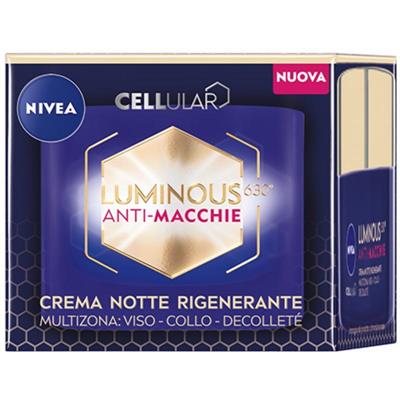 NIVEA VISO CELLULAR LUM630 A/MACCHIE NOTTE 50ML 6 PZ