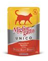 MIGLIORGATTO UNICO DELICATA MOUSSE 100% TACCHINO BUSTA 85GR