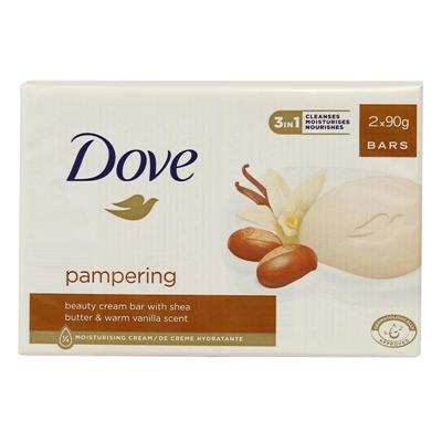 DOVE SAPONE DUETTO KARITE 2X90GR