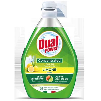 DUAL POWER PIATTI GEL LIMONE CONC/DISP ML 600