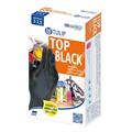 TULIP GUANTI FIT TOP BLACK MONOUSO NITRILE TAGLIA S 100 PZ TCB