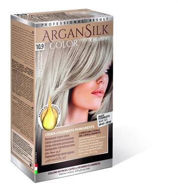 ARGAN SILK COLOR 60ML+60ML 10.9 BIONDO PLATINO PERLA