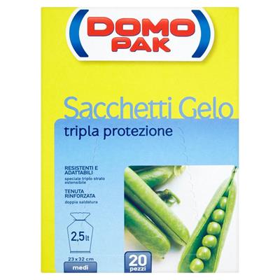 DOMOPAK GELO MEDIO CM 23X32 LT 2.5 20PZ 8614