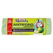 DOMOPAK SPAZZY ANTIFORO MELA 28LT CM 52X54 CASALINGO VERDE 15PZ