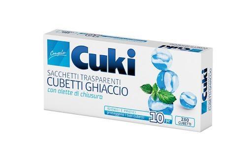 CUKI CUBETTI GHIACCIO 280 CUBETTI 10PZ 20102