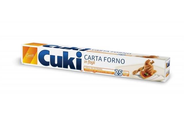 CUKI CARTA FORNO IN FOGLI 25 FOGLI CM33X38 M 9,5 32622