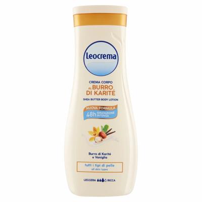 LEOCREMA CORPO FLUIDA SEGRETO ADDOLCENTE AL BURRO KARITE 400 ML