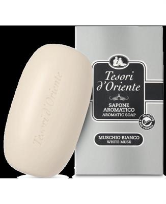 TESORI D'ORIENTE SAPONE MUSCHIO BIANCO NEW 125 GR