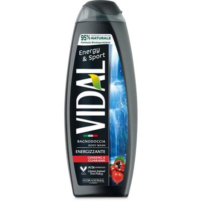 VIDAL BAGNOSCHIUMA ENERGY - SPORT 500 ML