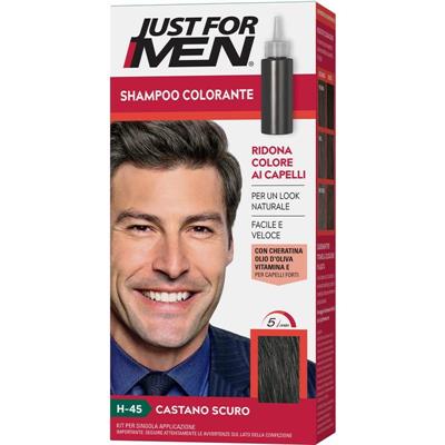 JUST FOR MEN SHAMPOO COLORANTE CASTANO SCURO