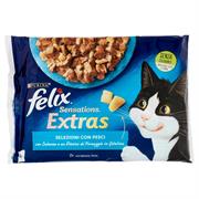 FELIX SENSATIONS EXTRAS SELEZIONI CON PESCI (SALMONE/TONNO CON F