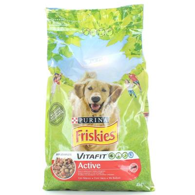 FRISKIES ACTIVE MANZO 4 KG