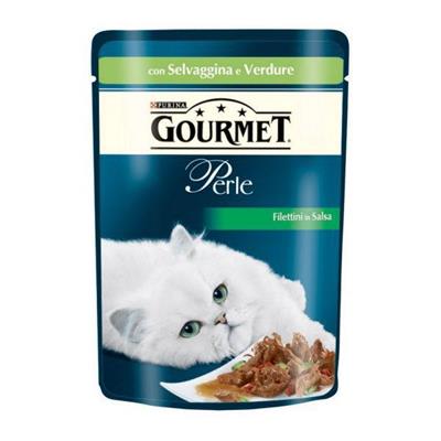 GOURMET PERLE FILETTINI CON SELVAGGINA E VERDURE 85 G