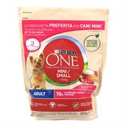 PURINA ONE MINI ADULT RICCO IN MANZO CON RISO 800 G