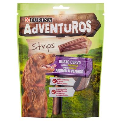 ADVENTUROS STRIPS CERVO SELVATICO 90G