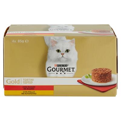 GOURMET GOLD TORTINI MANZOePOLLO 4X85G IT