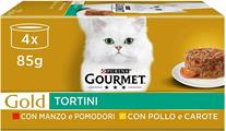 GOURMET GOLD TORTINI POLLOeCAROTE MANZOePOMODORI 4X85G IT