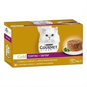 GOURMET GOLD TORTINI AGNELLOeFAGIOLINI TACCHINOeSPINACI 4X85G IT