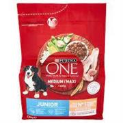 PURINA ONE MEDIUM/MAXI JUNIOR RICCO IN POLLO E RISO 2,5KG