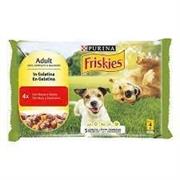 FRISKIES BUSTE 4X85G MANZO E CAROTE IN GELATINA