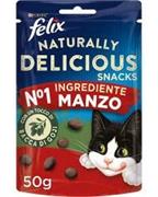 FELIX NATURALLY DELICIOUS 50G MANZO 1ø INGREDIENTE & BACCA DI GO