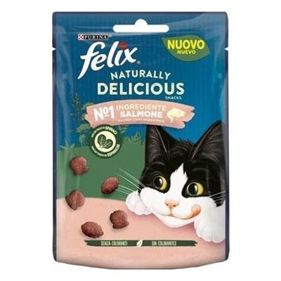 FELIX NATURALLY DELICIOUS 50G SALMONE 1ø INGREDIENTE & SPINACI