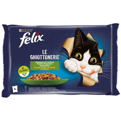 FELIX GHIOTTONERIE SELEZIONI CON VERDURE - (MANZO & CAROTE/POLLO