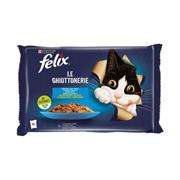 FELIX GHIOTTONERIE SELEZIONI CON PESCI - (SALMONE/TONNO) 4X85G