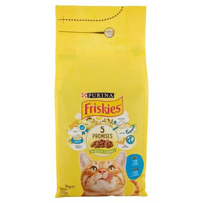 FRISKIES ADULT SALMONE E VERDURE 2 KG