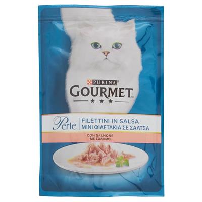 GOURMET PERLE FILETTINI CON SALMONE 85 G