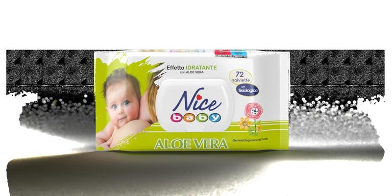 FRIA NICE SALVIETTE BABY ALOE 72 PZ C/COPERCHIO