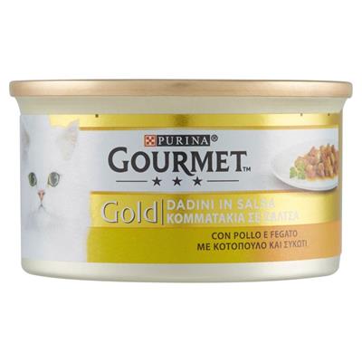 GOURMET GOLD DADINI IN SALSA CON POLLO E FEGATO 85 G