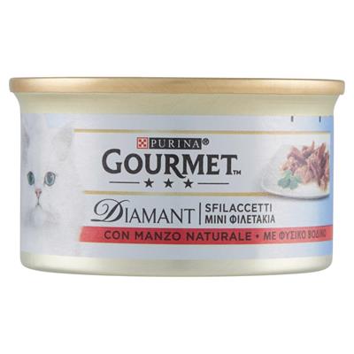 GOURMET DIAMANT SFILACCETTI CON MANZO PRELIBATO 85 G