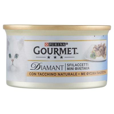 GOURMET DIAMANT SFILACCETTI CON TACCHINO SAPORITO 85 G