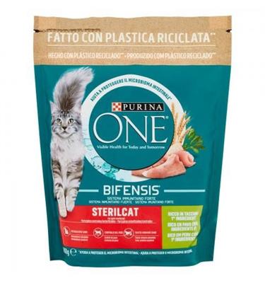 PURINA ONE STERILCAT TACCHINO E FRUMENTO BIFENSIS 800G