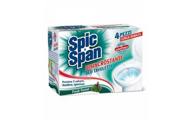 SPIC & SPAN DEO TAVOLETTA WC DISINCROSTANTE NEW PZ 4