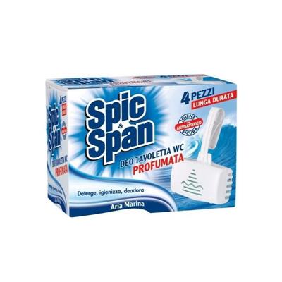 SPIC & SPAN DEO TAVOLETTA WC ARIA DI MARE PZ 4