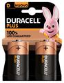 DURACELL PLUS 100 D B2 TORCIA