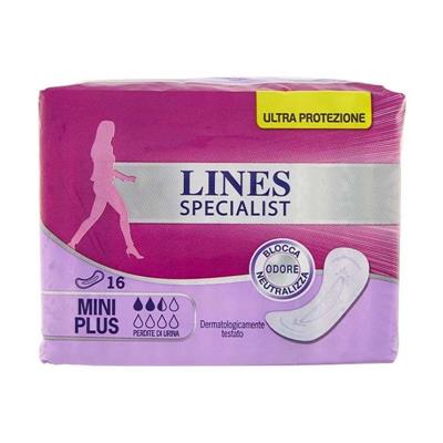 LINES SPECIALIST ASSORBENTI MINI PLUS X16