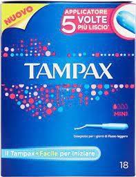 TAMPAX ASSORBENTI BLUE BOX MINI X18